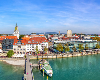 Blick auf Friedrichshafen