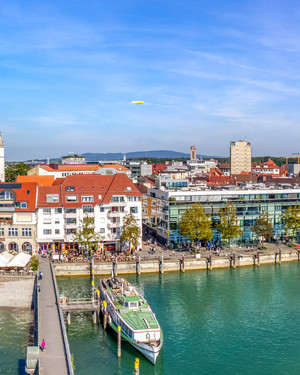 Blick auf Friedrichshafen