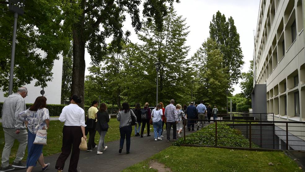 Gäste des Heidelberger Reha-Tages lernen den Campus kennen