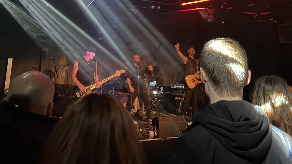 Band Maruna während dem Auftritt