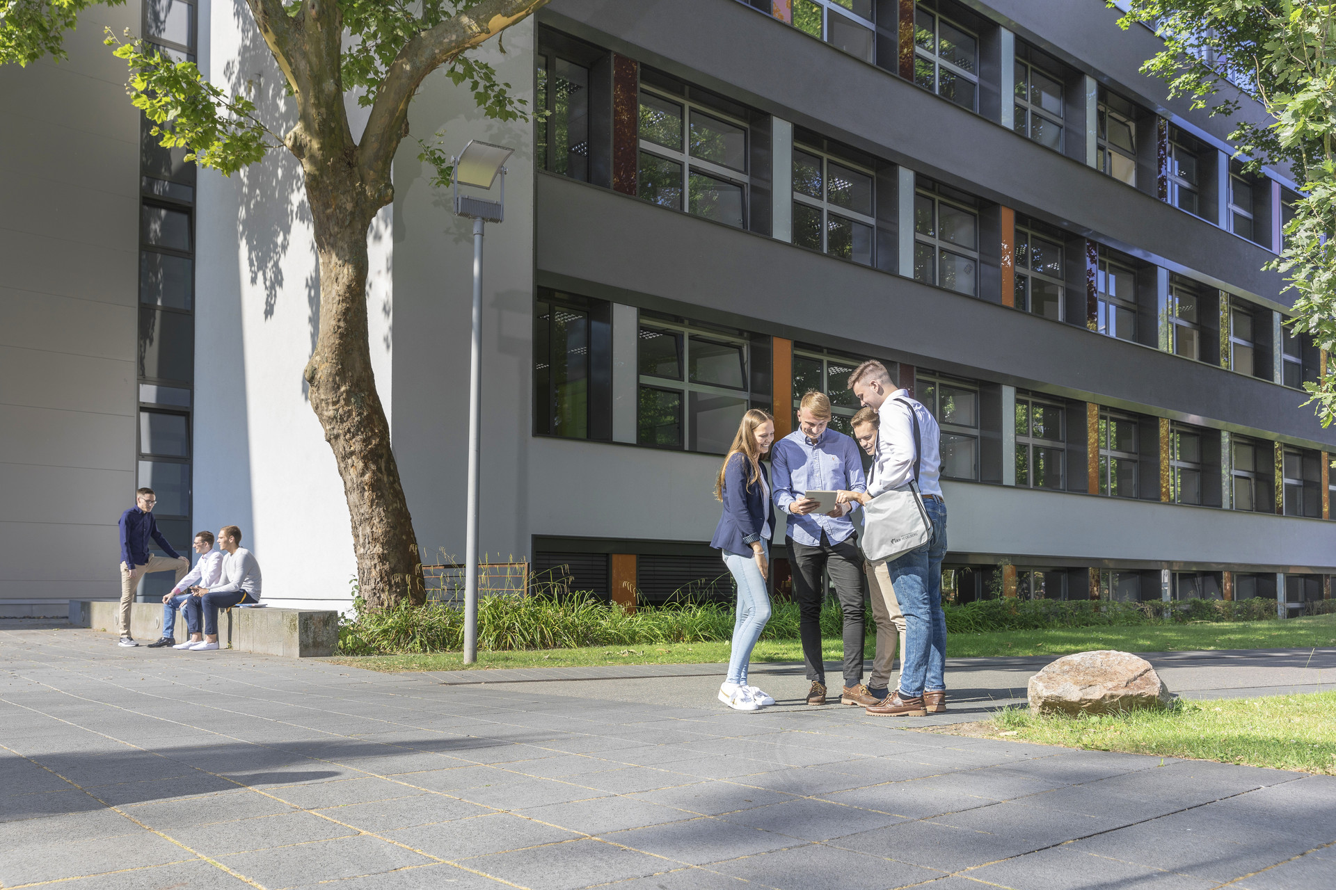 Ausbildungsgebäude auf dem SRH Campus in Heidelberg