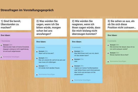 Foto: Stressfragen beantwortet