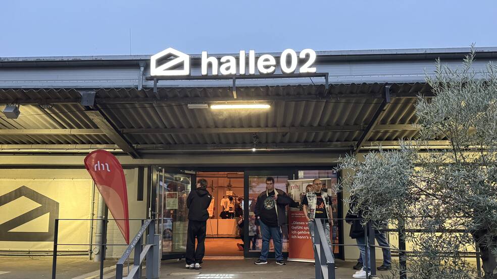 Eingang halle02 zur Veranstaltung