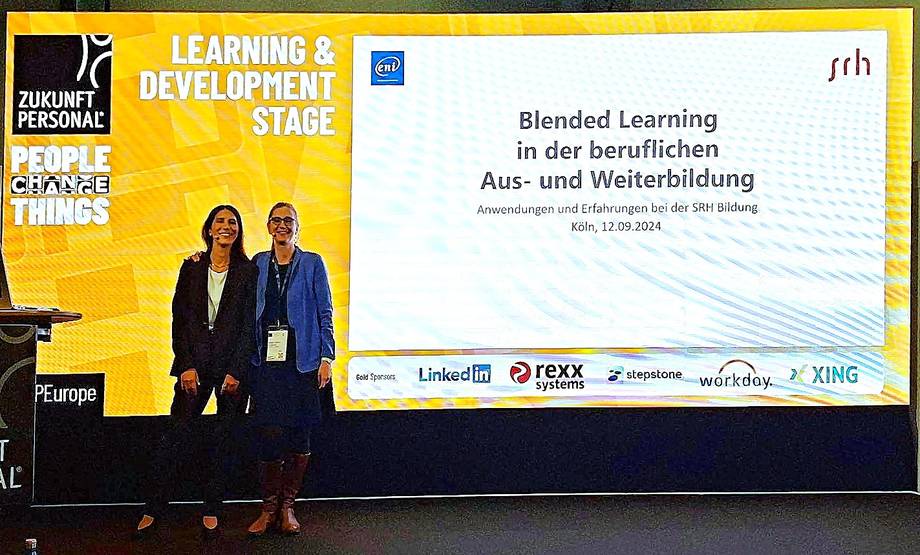 SRH Berufliche Reha präsentiert elearning Lösung auf der Zukunft Personal SRH Berufliche Reha präsentiert elearning Lösung auf der Zukunft Personal