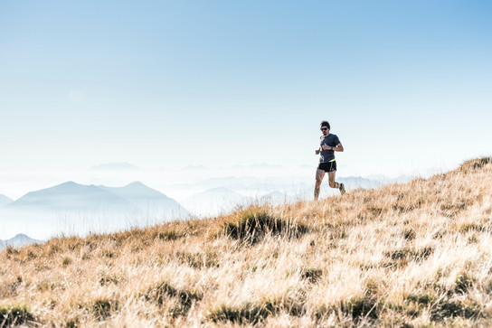 Foto: Mensch in weiter Landschaft