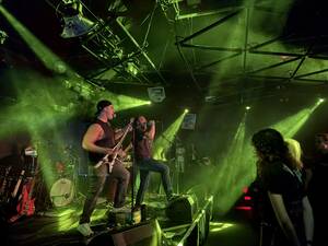 Band Pay for Nothing beim Auftritt
