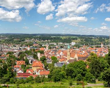 Blick über Ravensburg